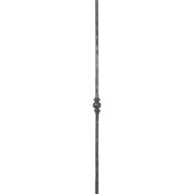 Mtl. 1/2"Sq. 47" H Hand Forged Balusters | WI-105/2L Series