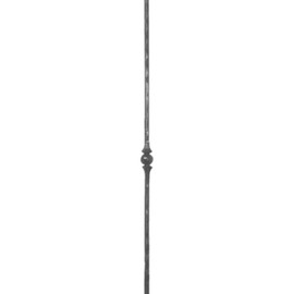 Mtl. 1/2"Sq. 39 7/16"H Hand Forged Balusters