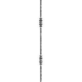 Mtl.1/2"Sq. 35 7/16"H Hand Forged Balusters