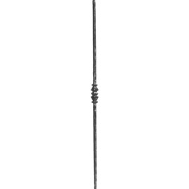 Mtl. 1/2"Sq. 35 7/16"H Hand Forged Balusters | WI-108/A/2 Series