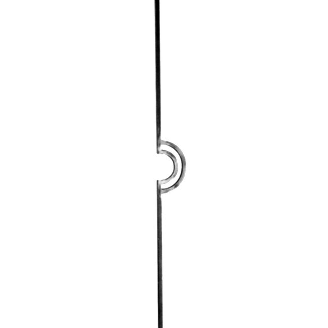 1/2" Square x 3-9/16" W x 39-3/8" H Baluster | WI-1090/3 Series