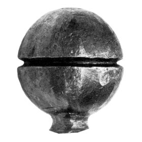 Dia 2 3/4" Wrought Iron Finials