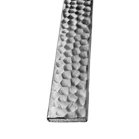 5/16" x 1-9/16W x 118-1/8" L Wrought Iron Railing
