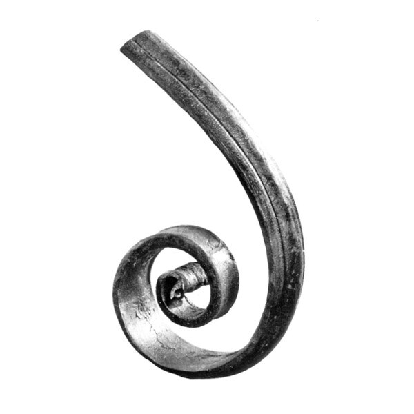 To Be Used With Handrail 114/2 Wrought Iron Railing 7" H