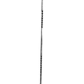 Mtl.1/2"Sq. X 35 7/16"H Wrt. Iron Balusters