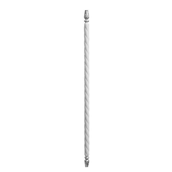 1-1/8" Dia x 39-3/8" H Tubular Steel Baluster | WI-1229/6 Series