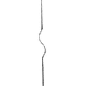 1/2" x 1/2" x 35-7/16" H Wrought Iron Balusters