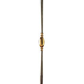 1-9/16" W 39-3/8" H Wrought Iron Newel Posts