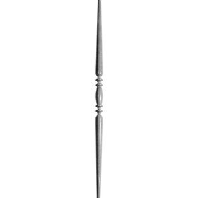 1-3/16" W x 35-7/16" H Wrought Iron Tubular Steel Balusters | WI-149/1 Series