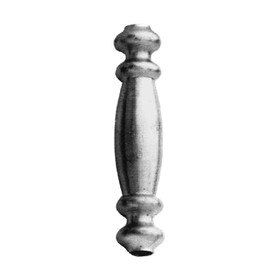 1-3/16" W x 5-15/16" H x 1/2" Hole Dia Wrought Iron Bushings