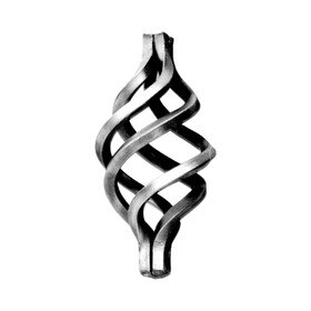 Fits 1/2" Or 9/16" Square x 2-3/8" x 5-1/8" Wrought Iron Baskets