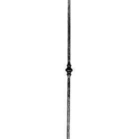 1/2"Dia Hammerd Rd 39 1/2 "H Wrought Iron Balusters