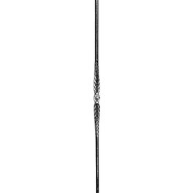 9/16" Dia x 35-7/16" H Wrought Iron Balusters | WI-576/2 Series