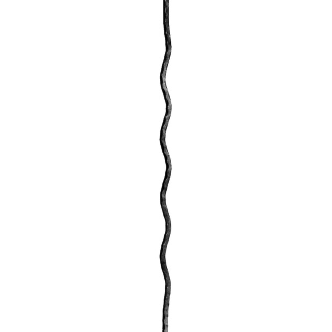 Mtl. 9/16" Sq X 47" Wrought Iron Balusters