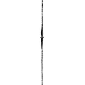 9/16" Square x 47" H Wrought Iron Balusters | WI-64/I/3/L Series