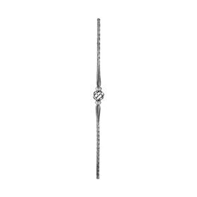 9/16" Square x 35-7/16" H Wrought Iron Balusters | WI-64/I/4 Series