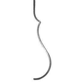 9/16"Sq 35 7/16"H Dpth 8 1/2" Wrought Iron Balcony Elements