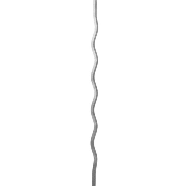 9/16"Sq 35 7/16"H Wrought Iron Stair Balusters