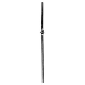 Mtl 1 3/16"Dia X 47"H Wrought Iron Newel Posts