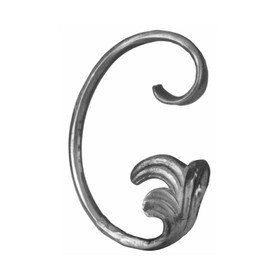 Opposite Hand Of Pt# Wi-94/C/3 Wrought Iron Scrolls