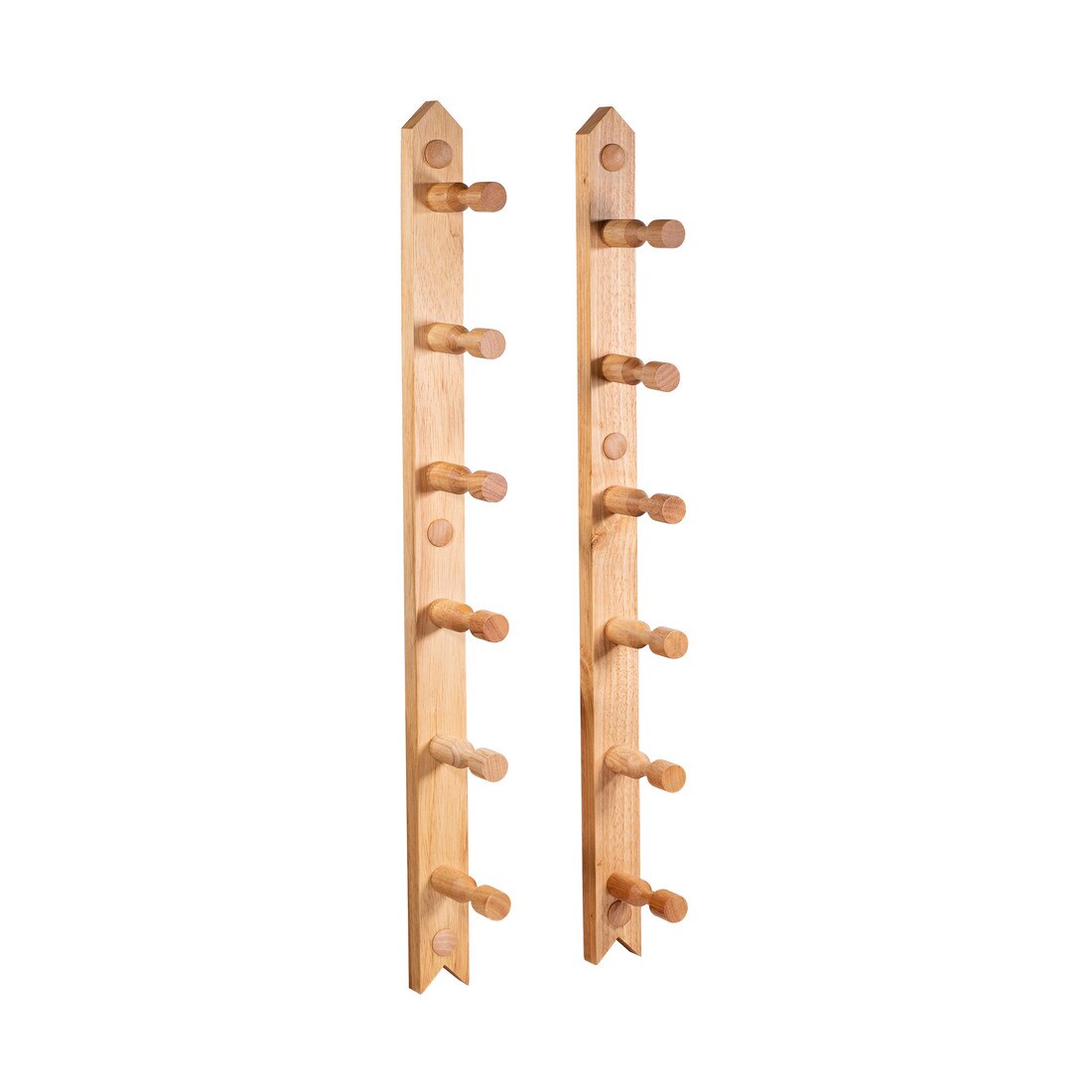 Modular Wall Mounted Wine Peg System for Modern Wine Walls – 6, 12 & 18 Bottle Kits