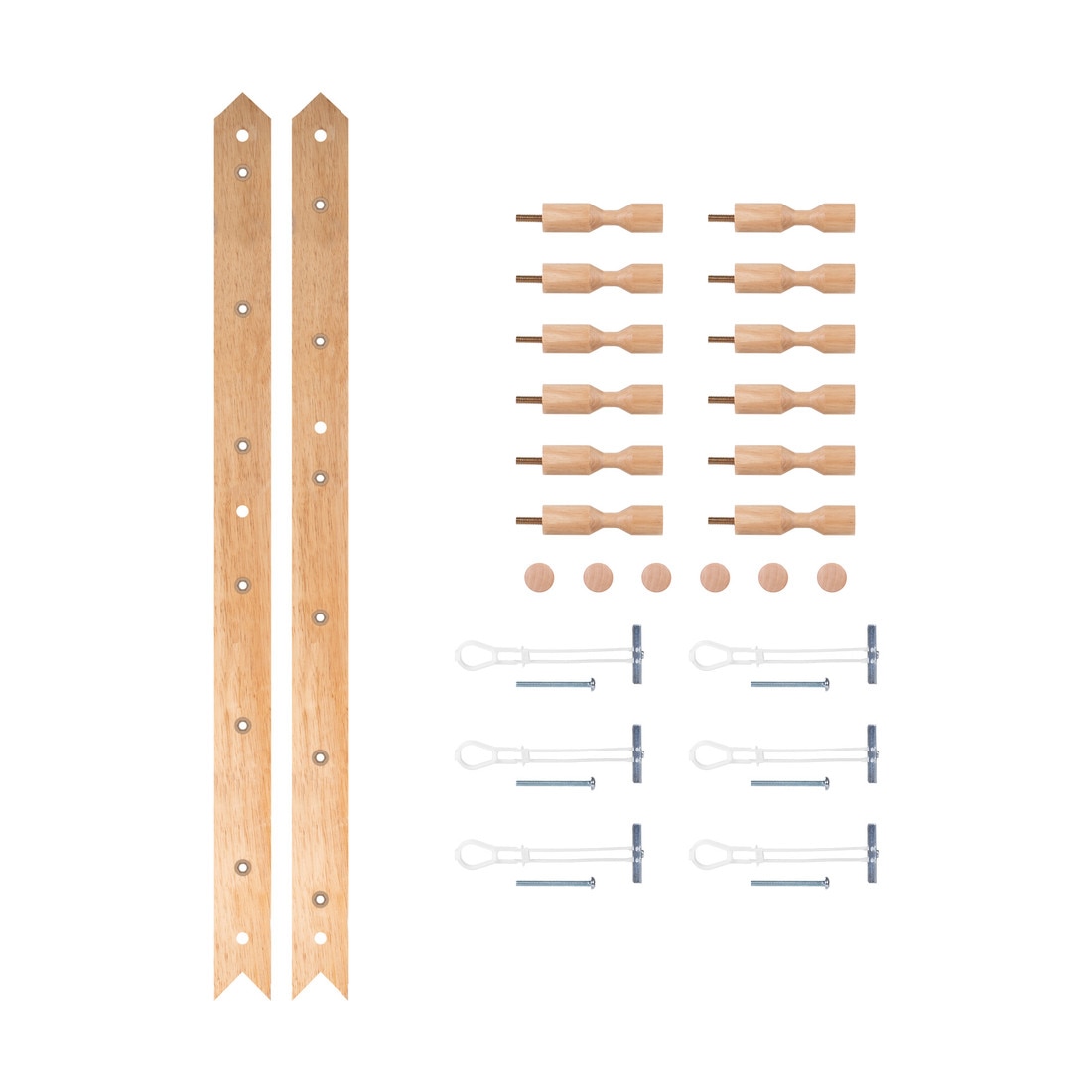 Modular Wall Mounted Wine Peg System for Modern Wine Walls – 6, 12 & 18 Bottle Kits