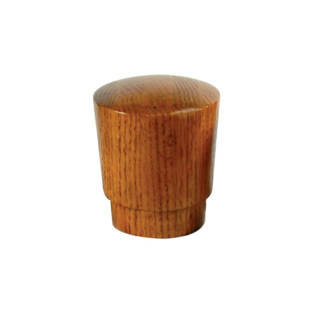 41in H | Medium English Sold Red Oak | Top 3 Shaft 3 | Square Egg and Dart Base Stanchion