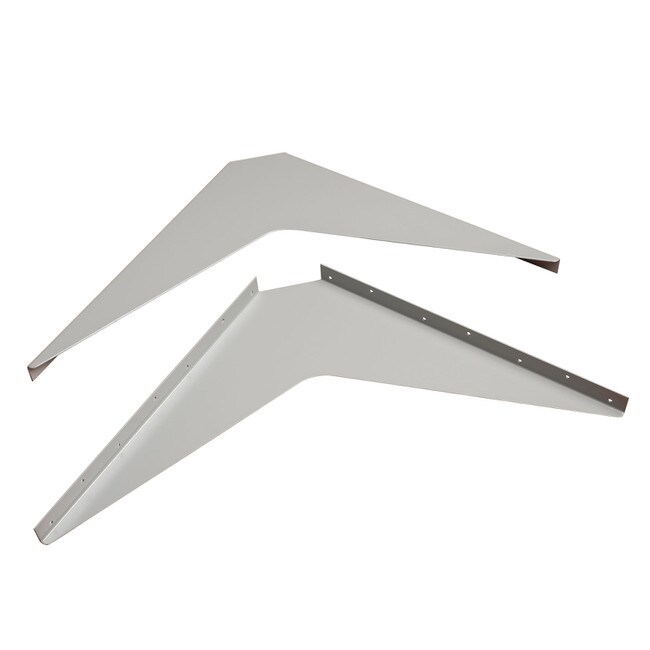 Textured Powder Coated Finish Steel | Workstation Steel Support Bracket