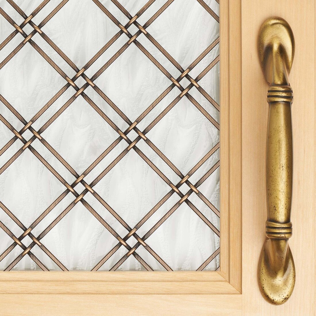 Round Flat Crimp | Woven Wire Grille | WWG-114F Series by Kent Design