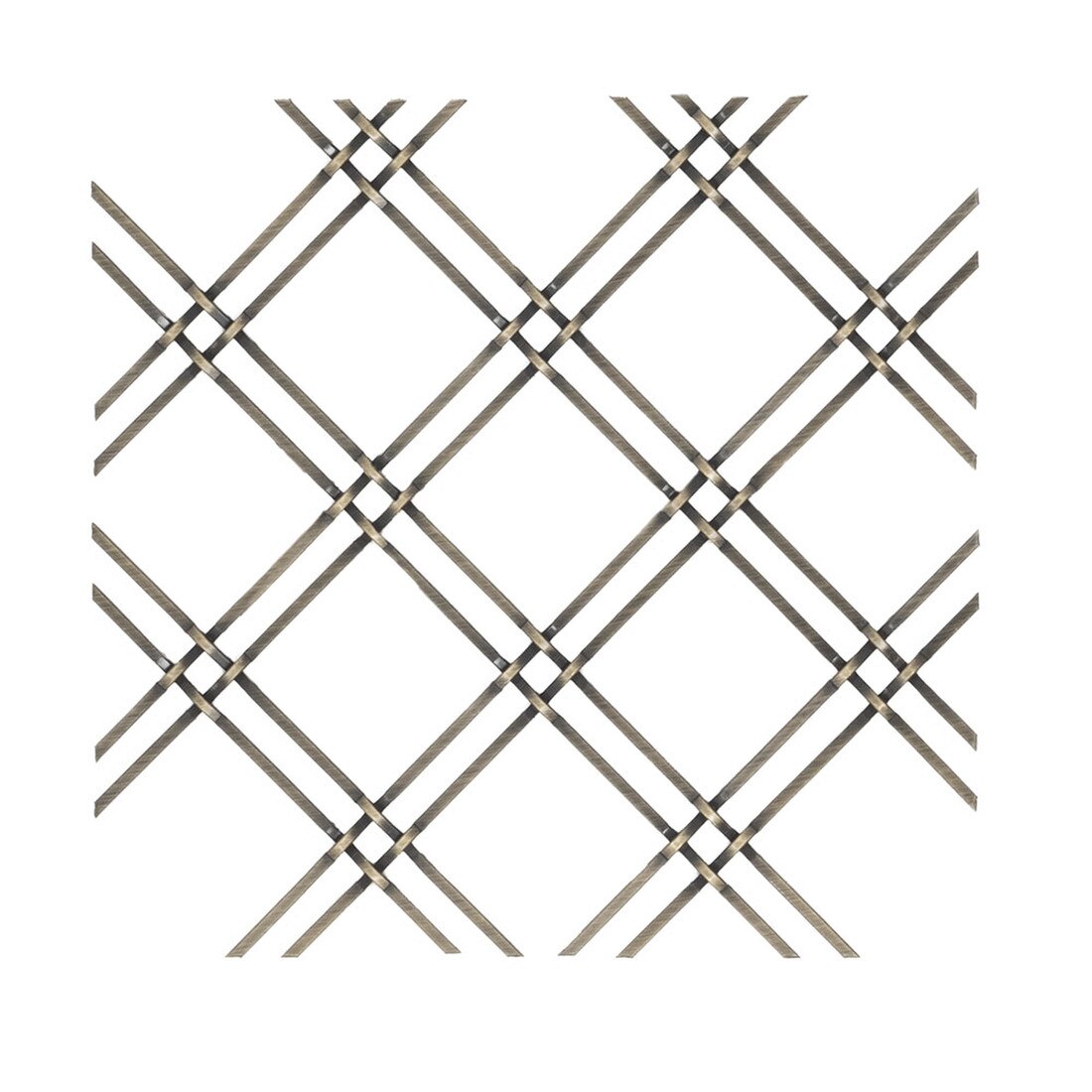 Square Press Crimp | Woven Wire Grille | WWG-11614P Series by Kent Design