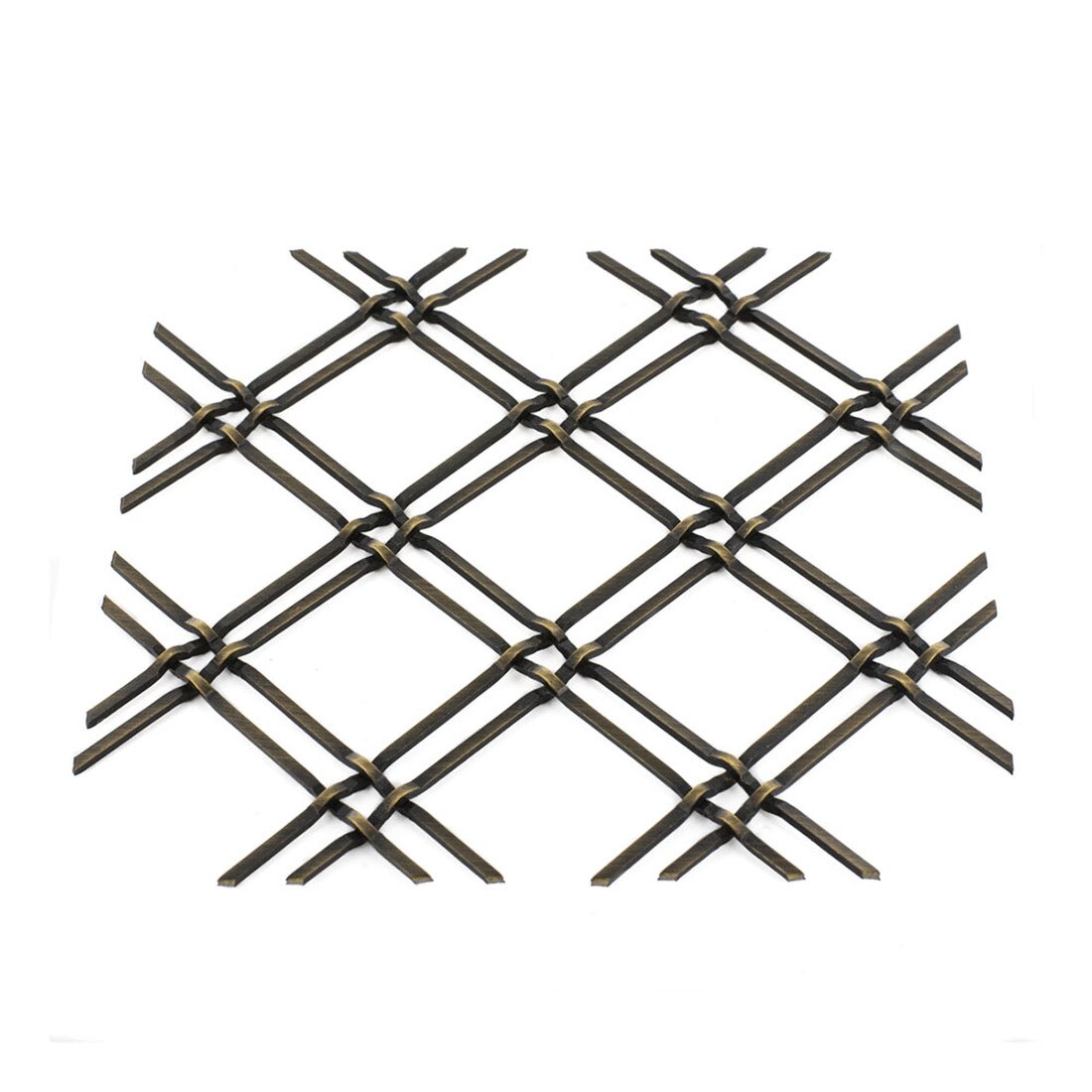 Square Press Crimp | Woven Wire Grille | WWG-11614P Series by Kent Design
