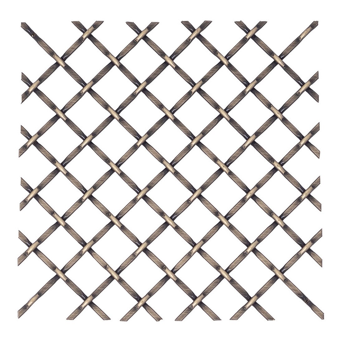 Round Flat Crimp | Woven Wire Grille | WWG-1214T Series by Kent Design