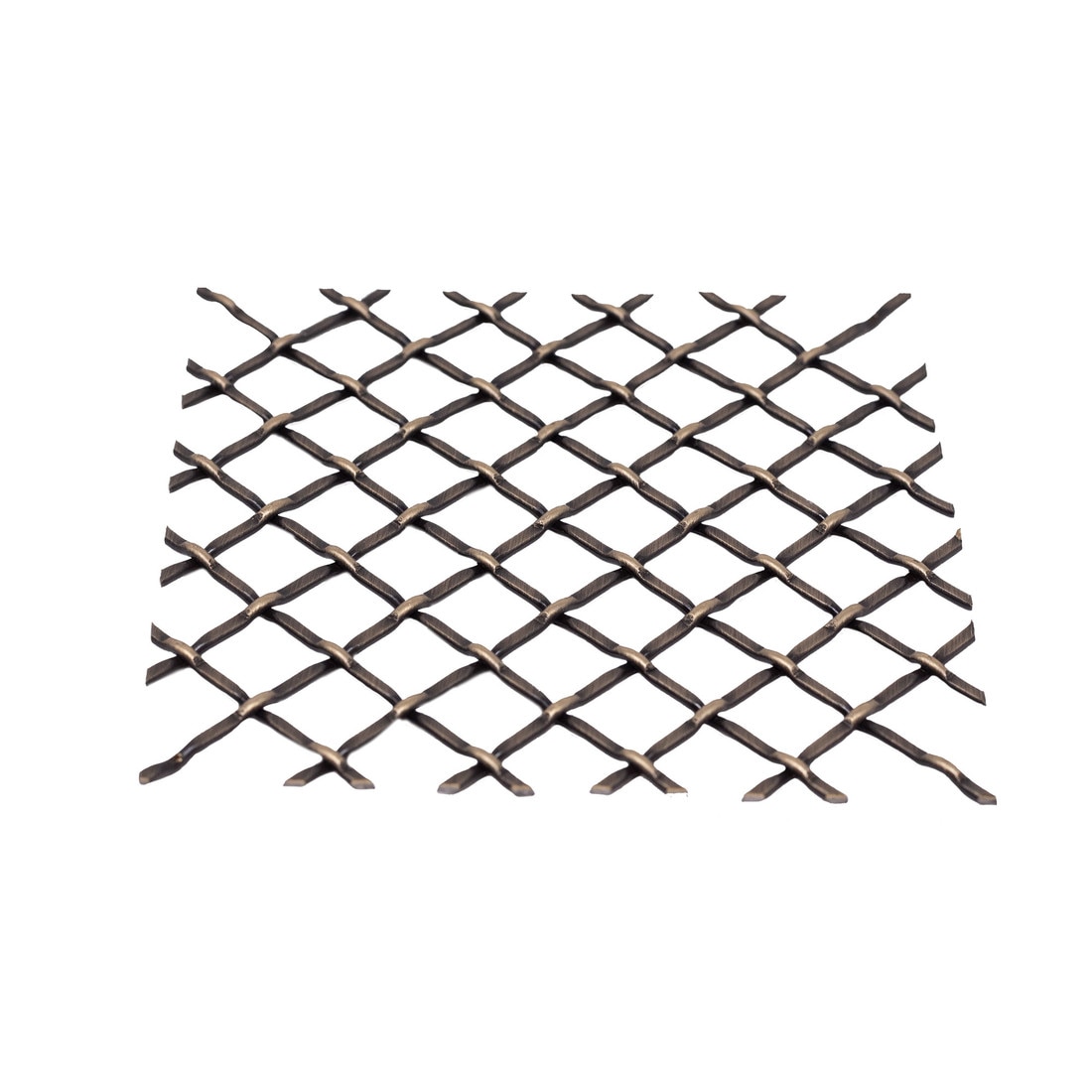 Round Flat Crimp | Woven Wire Grille | WWG-1214T Series by Kent Design