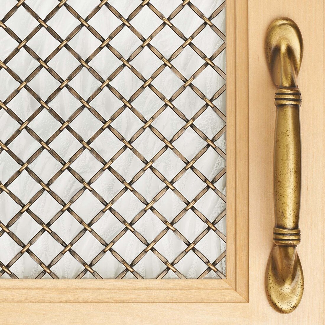 Round Flat Crimp | Woven Wire Grille | WWG-1214T Series by Kent Design