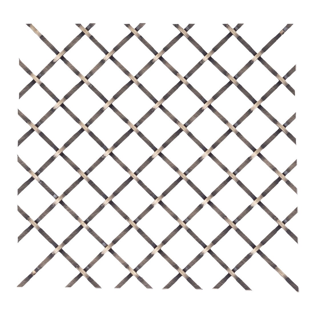 Square Press Crimp | Woven Wire Grille | WWG-1216P Series by Kent Design