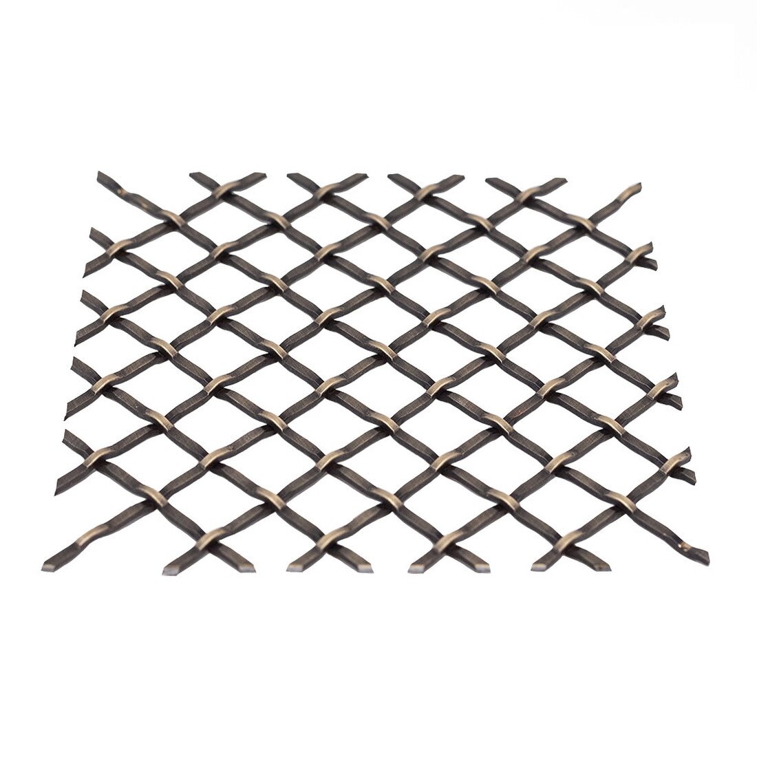 Square Press Crimp | Woven Wire Grille | WWG-1216P Series by Kent Design