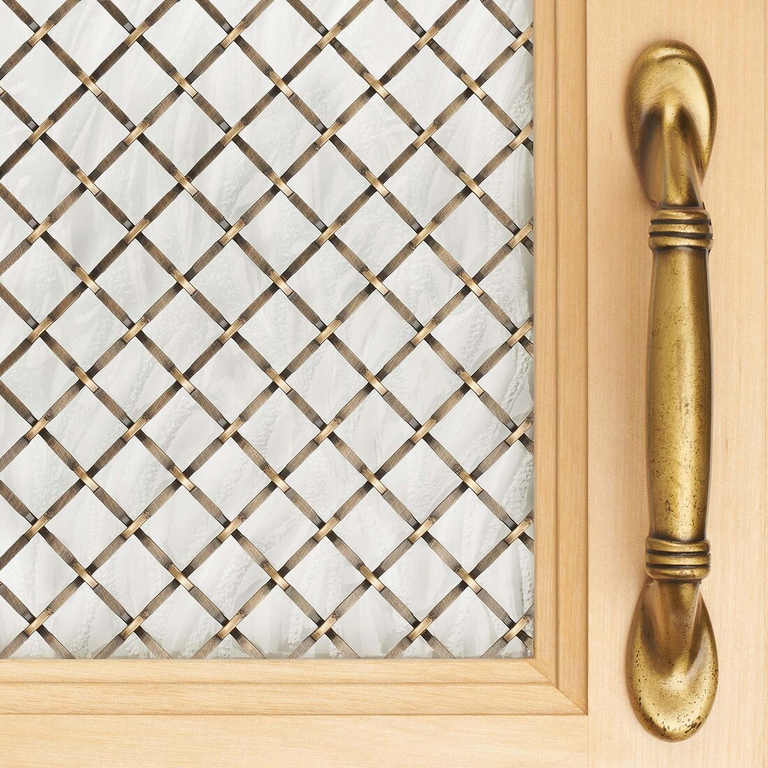 Square Press Crimp | Woven Wire Grille | WWG-1216P Series by Kent Design