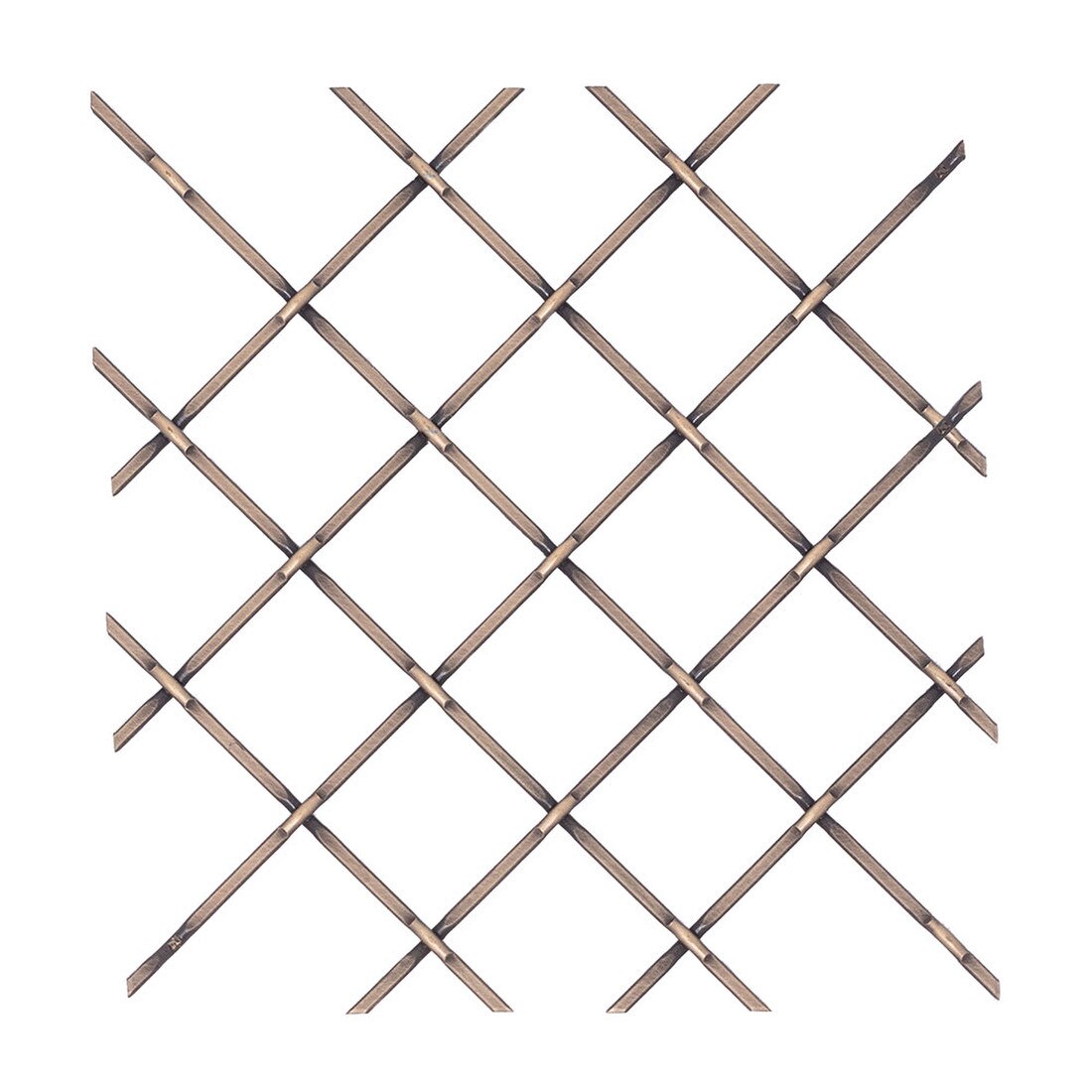 Round Flat Crimp | Woven Wire Grille | WWG-132F Series by Kent Design