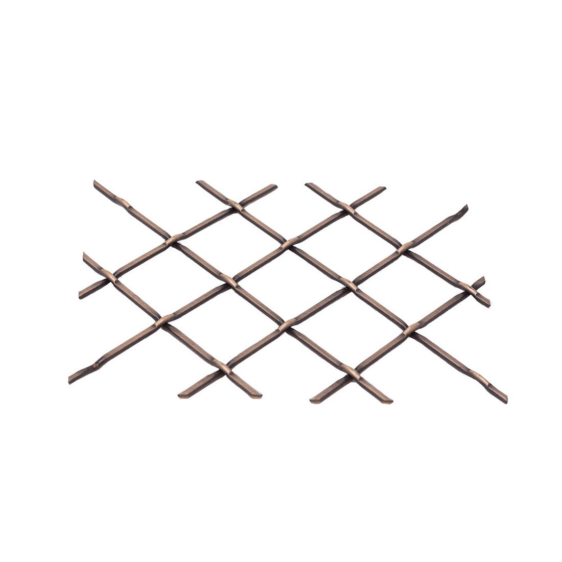 Round Flat Crimp | Woven Wire Grille | WWG-132F Series by Kent Design
