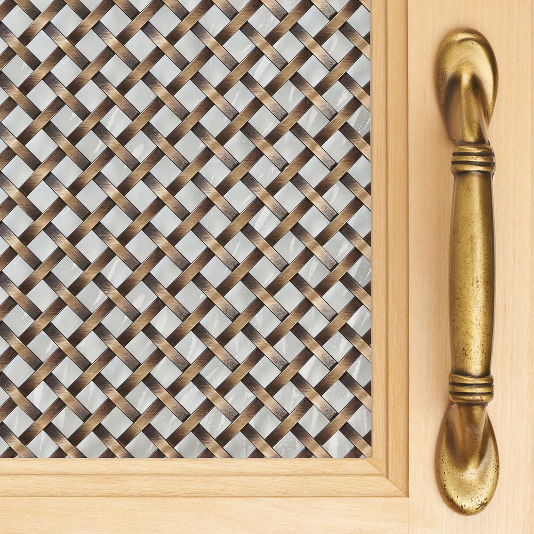 Flat Single Crimp | Woven Wire Grille | WWG-286S Series by Kent Design