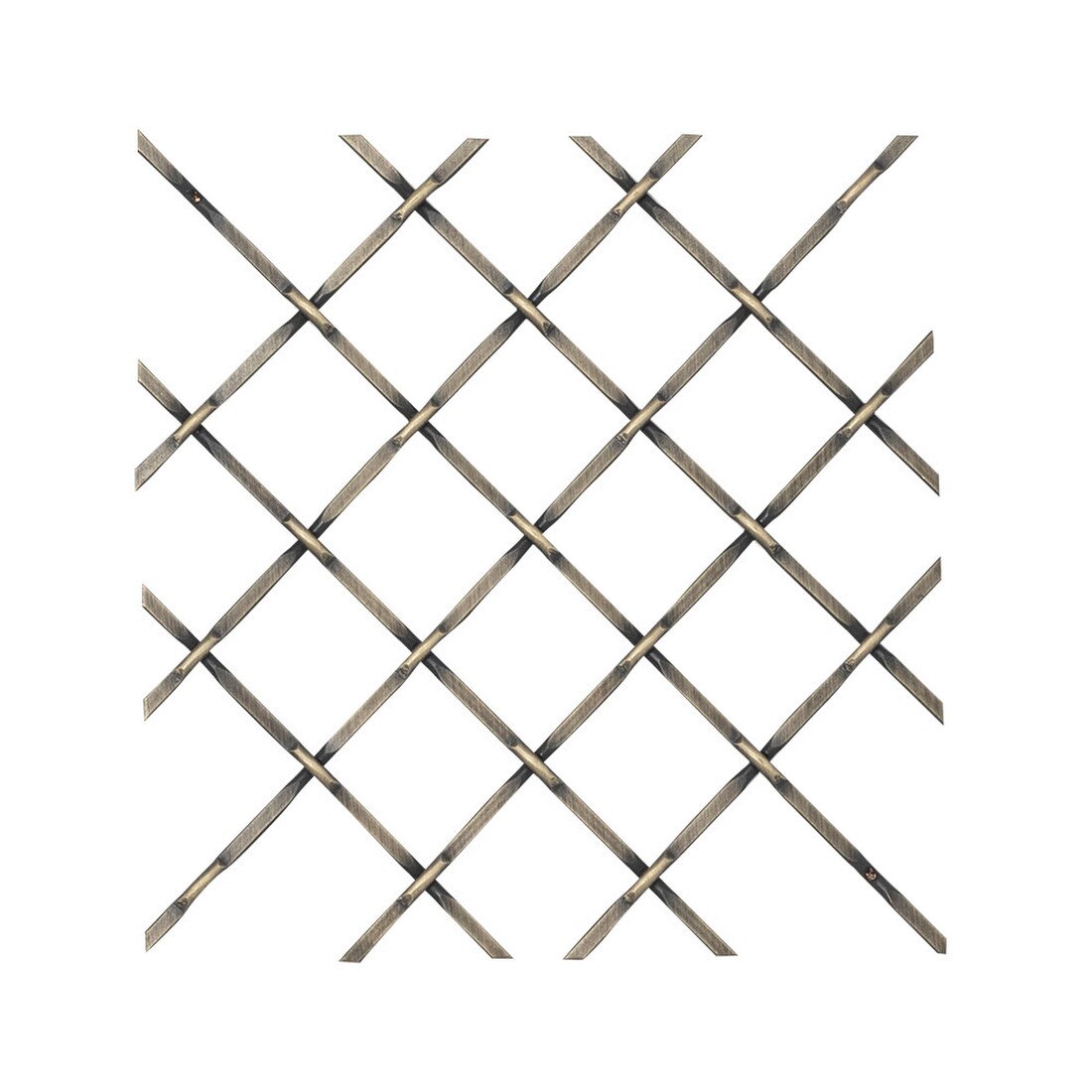 Round Flat Crimp | Woven Wire Grille | WWG-316F Series by Kent Design
