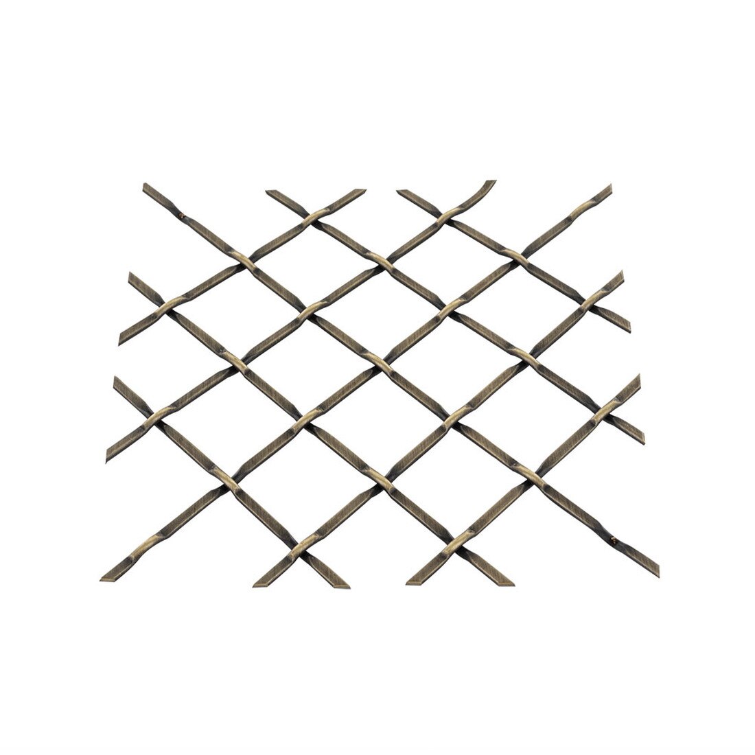 Round Flat Crimp | Woven Wire Grille | WWG-316F Series by Kent Design