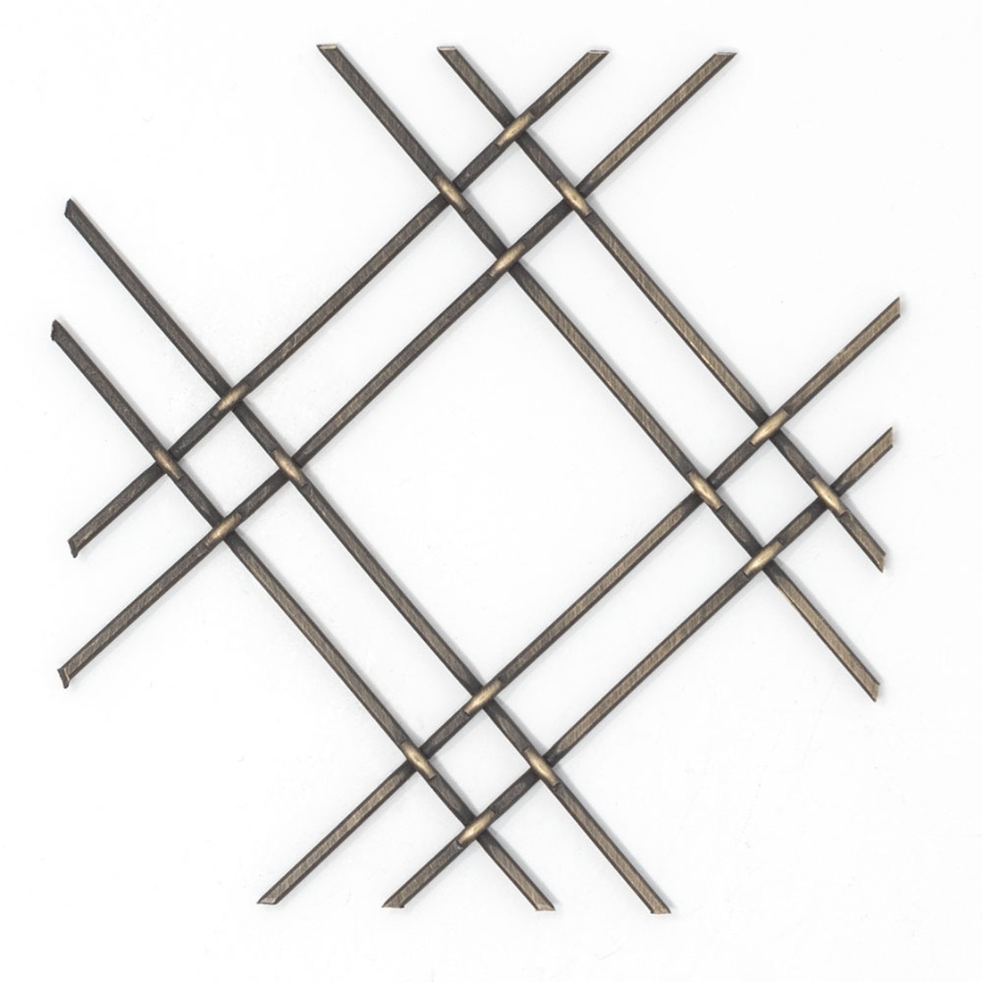 Round Press Crimp | Woven Wire Grille | WWG-41538P Series by Kent Design