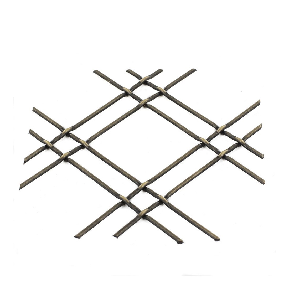 Round Press Crimp | Woven Wire Grille | WWG-41538P Series by Kent Design