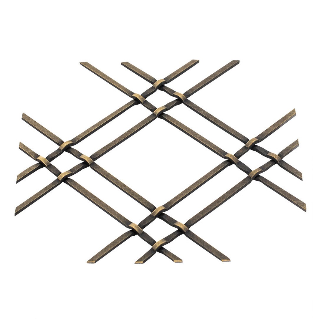 Square Press Crimp | Woven Wire Grille | WWG-41638P Series by Kent Design