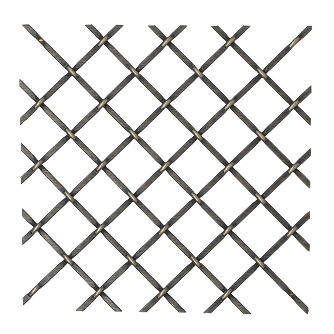 Round Flat Crimp || Woven Wire Grille | WWG-5814F Series by Kent Design