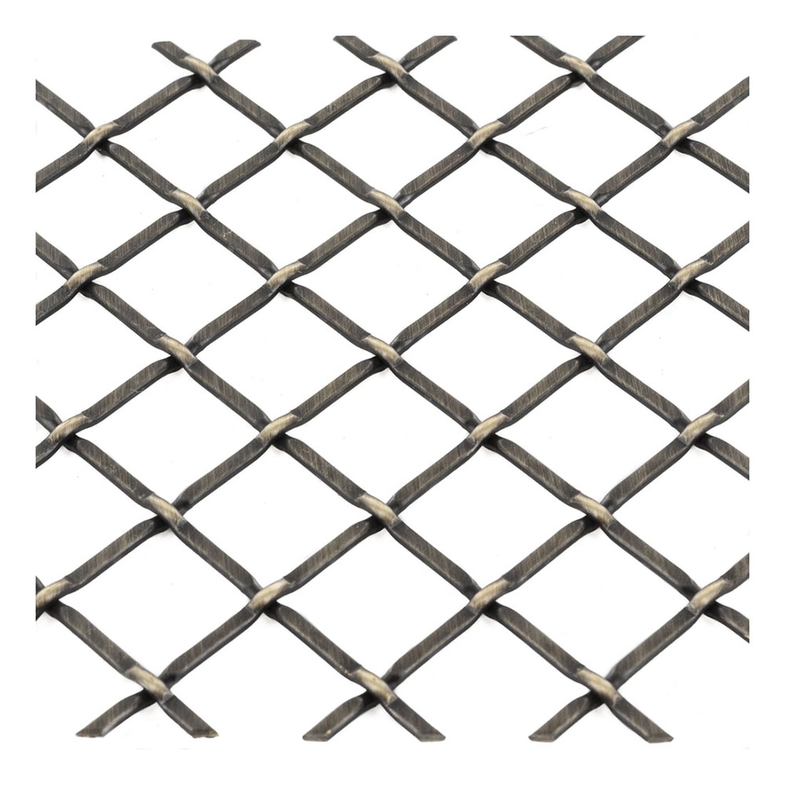 Round Flat Crimp || Woven Wire Grille | WWG-5814F Series by Kent Design