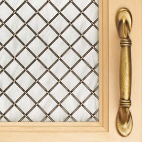 Round Flat Crimp || Woven Wire Grille | WWG-5814F Series by Kent Design