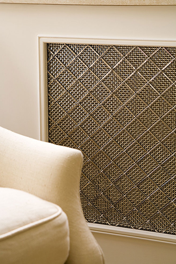 Flat Single Crimp | Woven Wire Grille | WWG-RE25 Series by Kent Design