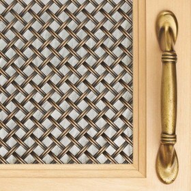Flat Single Crimp | Woven Wire Grille | WWG-DK08 Series by Kent Design